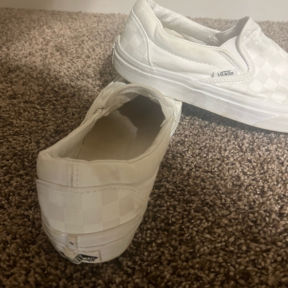 Vans Classic White Slip-On Shoes